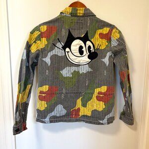 Scotch & Soda x Felix the Cat limited edition collab. Size 12 Youth Button Up